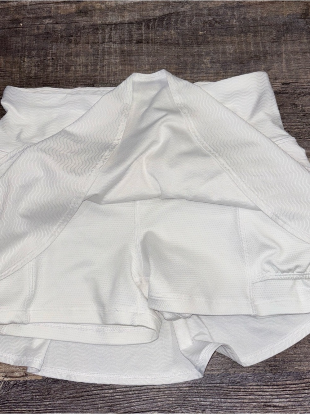 Athleta Girl Swing Skort Size 14 White Pockets - Picture 5 of 6